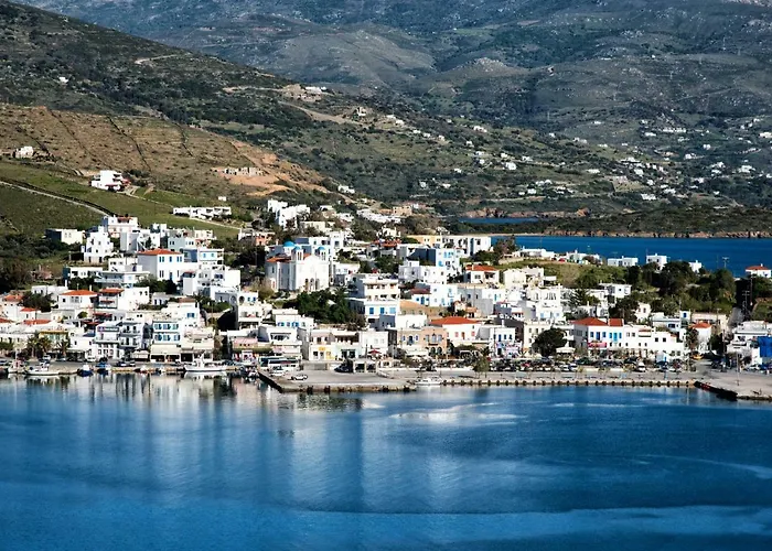 Hébergement de vacances The Veranda Of Gavrion-exclusive, Centrally Located With Seaview